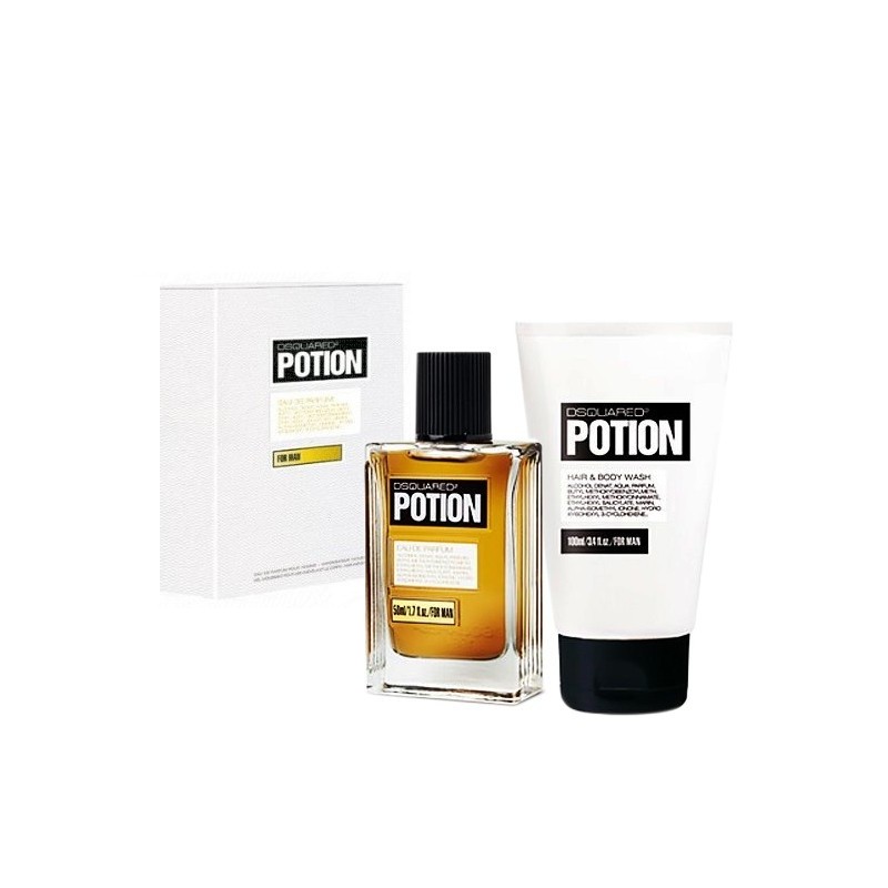 Cofanetto Potion For Man Eau de Parfum 50ml + Hair & Body Wash 100ml